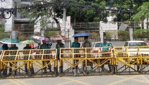 নির্বাচন ভবনে বাড়তি নিরাপত্তায় যৌথবাহিনী